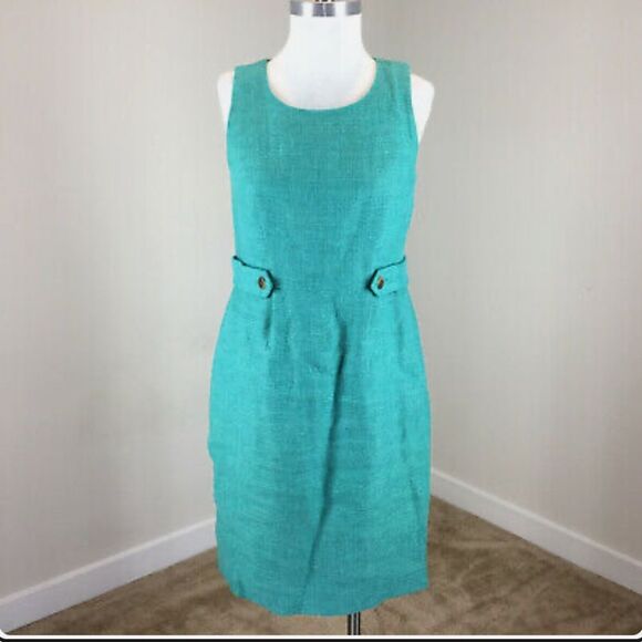 J Crew Attache Linen dress - Picture 3 of 9